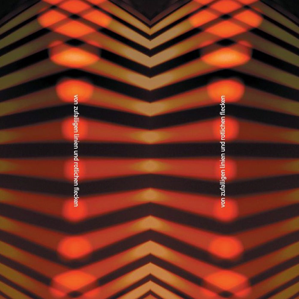 Accidental lines and red splashes